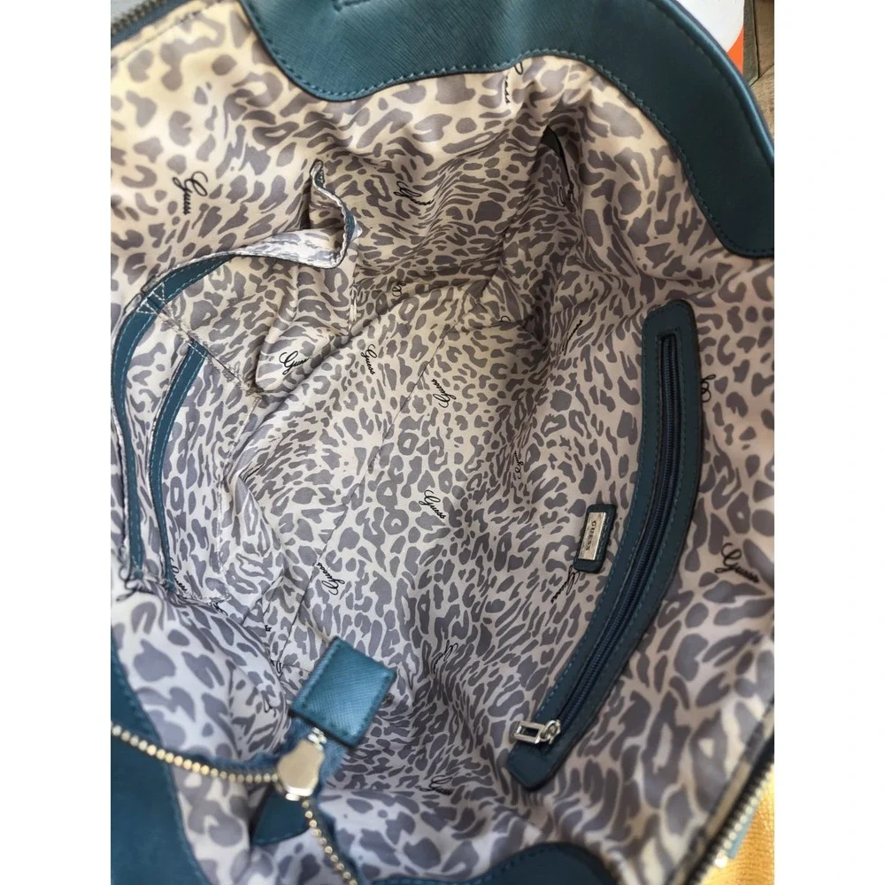 Guess green teal